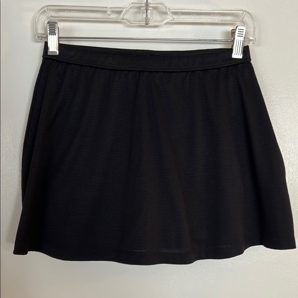 HEAD Black Athletic Tennis Golf Skirt Skort